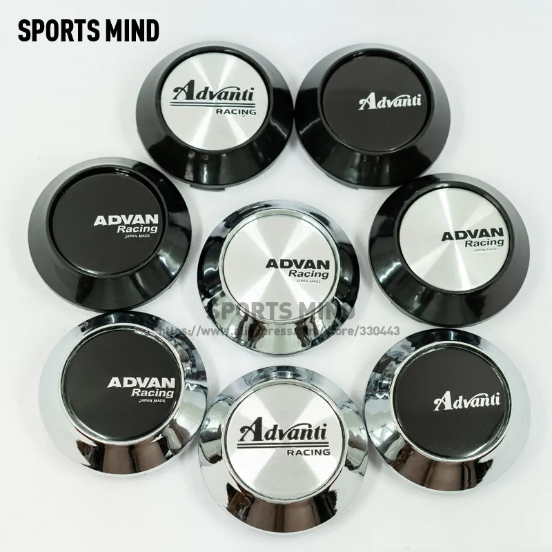 

4PCS/lot 68MM 8 COLORS Car Wheel Center Caps for ADVAN Racing Advanti RACING WHEEL Emblem Logo Car Styling Accessories