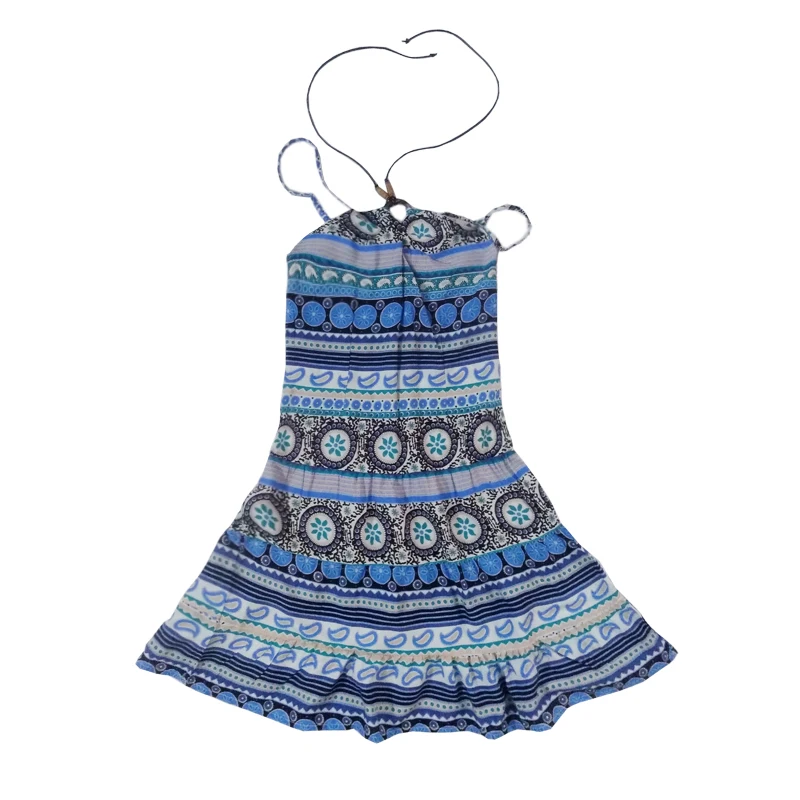 

National Style Big Girls Beach Dresses Cute Sweet Mexican Girls Slip Dress Casual Summer Clothes