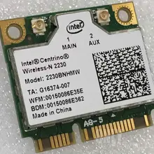 Для Intel wireless-N 2230 2230BNHMW 300 Мбит/с Беспроводная мини-карта Pci-e Wifi Bluetooth сетевой адаптер Ethernet для ноутбука