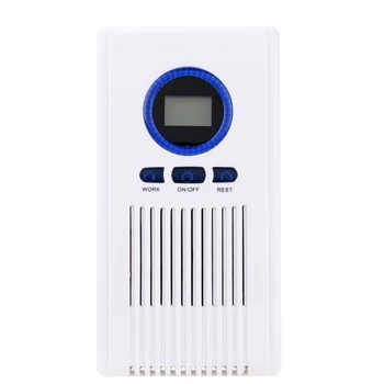 

Air Purifier Ozone Generator Toilet Disinfectant Machine Air Cleaner for BathroomShoe Racks Kitchen LED Display Timing Function