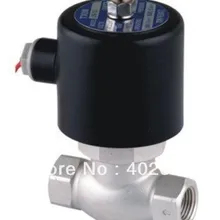 2 шт./лот US-15 двухсторонний, нержавеющая сталь, PTFE уплотнение, 2L170-15S, 12VDC, 24VDC, 110VAC, 220VAC вариант электромагнитный клапан