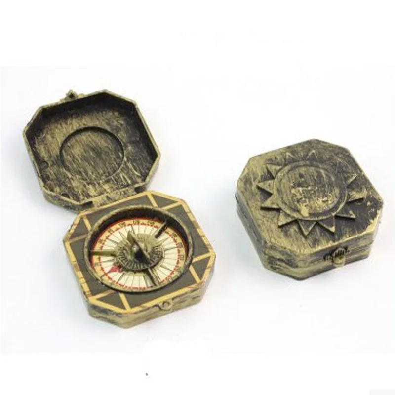 free shipping 20pcs/lot hot sale Mini Pirate compass toys fashion