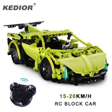 2 4G font b RC b font font b Car b font Remote Control Blocks Building