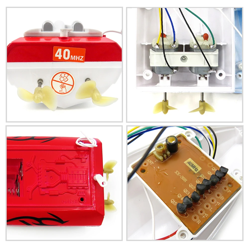 Red_2011-15A_Flytec_Mini_ Infrared_Control_Boat_Toy_02_06