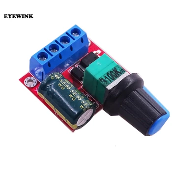 

10pcs Mini DC Motor PWM Speed Controller 3V-35V Speed Control Switch LED Dimmer 5A
