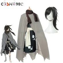 Coshome аниме Dororo костюмы для косплея парики Hyakkimaru косплей кимоно костюм монашки For Halloween вечерние Y