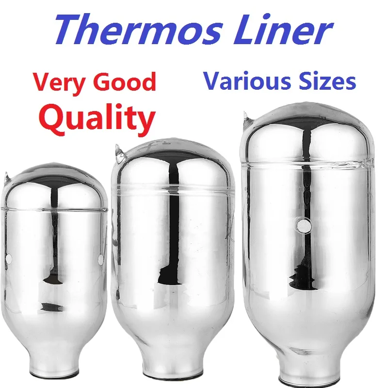 New Hot Drop Water Thermos Liner Insulation Glass Liner Lid Household