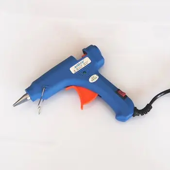 

Glue Gun With Switch 20W Hot Glue Gun Hot Melt Glue Gun Mini Diy Jewelry 100V-220V Ceramic PTC Heating Glue Gun Tools EU /US