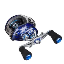 Цельнометаллическая проволочная чашка 11+ 1BB Тип левой руки Магнитная Тормозная приманка литье на открытом воздухе рыболовная вращающаяся леска круглая