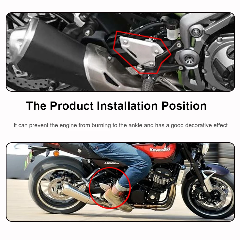 Аксессуары для KAWASAKI Z900 2017 чехлы ног с ЧПУ подножки накладки на ножки защитные