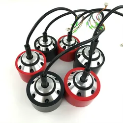 New 1PC 70mm 83mm 90mm Electric Skateboard Hub Motor Black or Red PU Cover for Single Drive or Dual Drive Electrical longboard