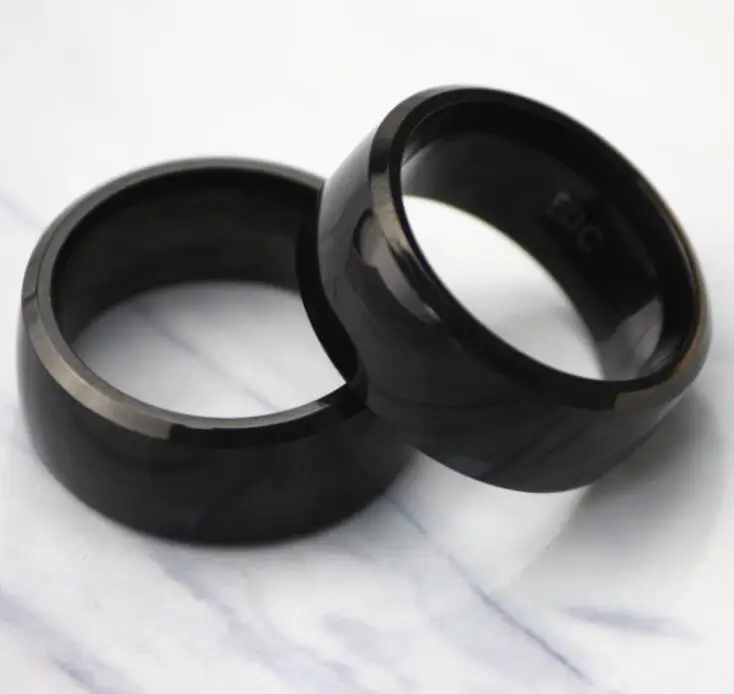 

RFID Multifunctional Titanium And Stainless Steel Smart Finger Ring IC/NFC Wear for Men
