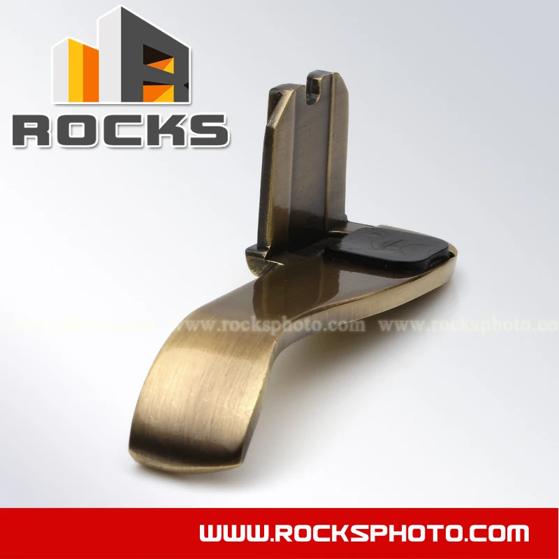 Pixco Del Metallo Della Macchina Fotografica Pollice Gio-Mbs Up Grip Hot Shoe Protector Per Macchina Fotografica Leica Di Colore Ramato