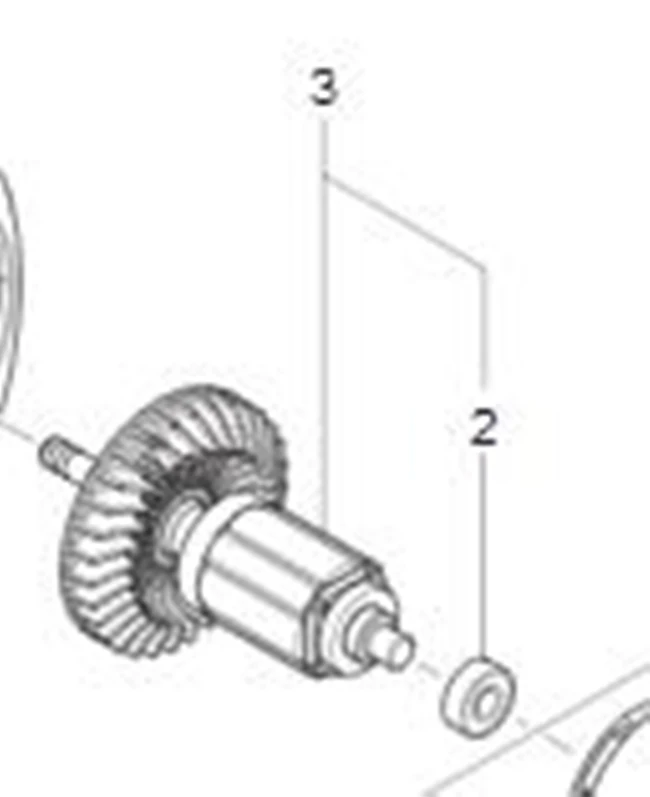 Арматура двигателя 510297-8 для MAKITA DGA404 DGA504 DGA454 DGA404RME DGA404Z