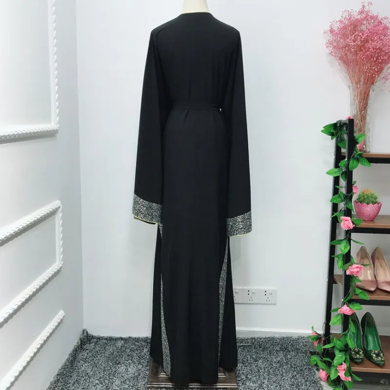 Роскошный Femme кимоно кафтан Handstudded платье из Дубая исламский мусульманский