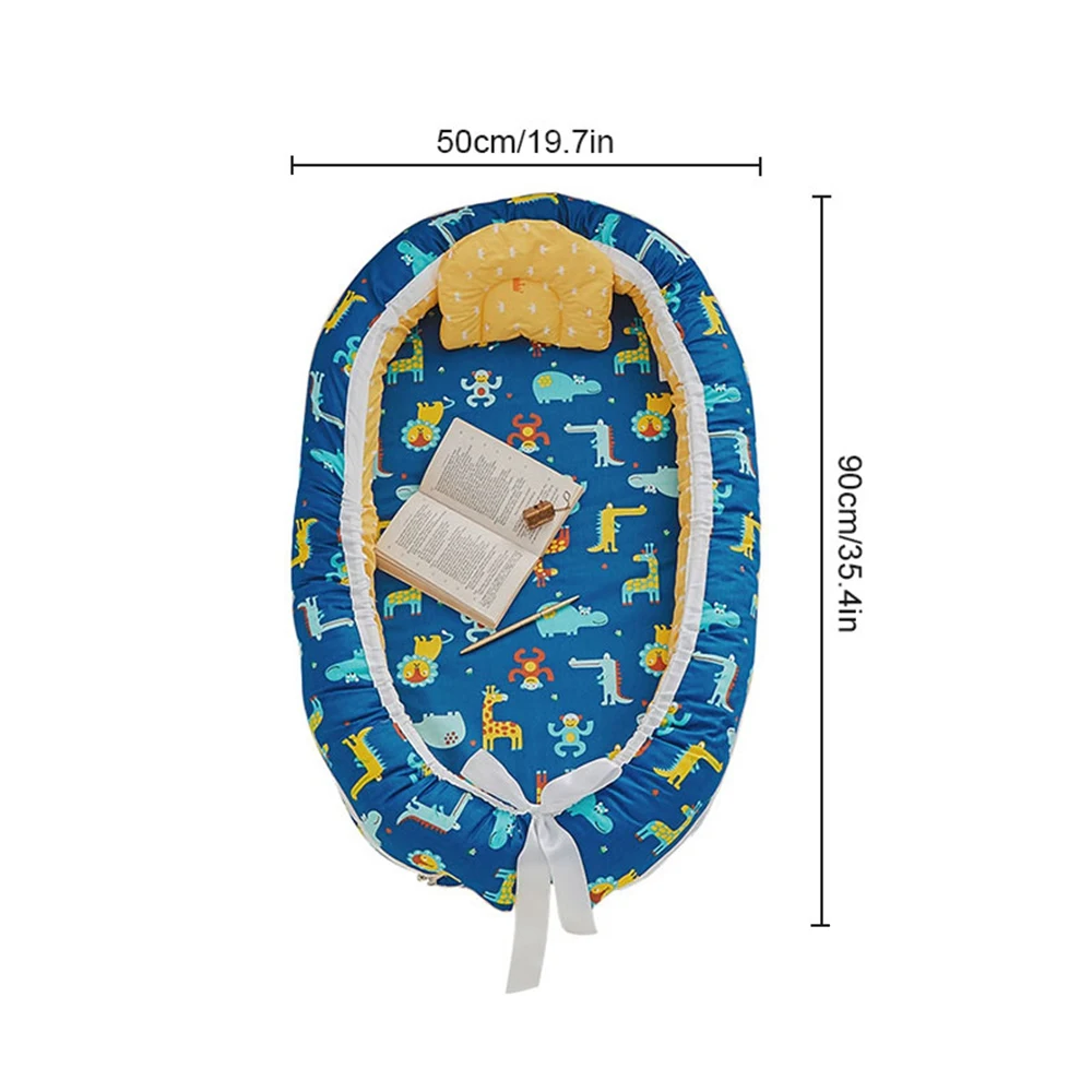 Съемный Детский бионический матрас для кроватки детское гнездо Портативное Многофункциональное новорожденное детское бионическое