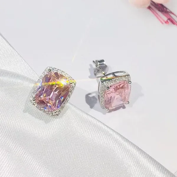 Designer Fashion 925 Sterling Silver Jewelry 3A Cubic Zirconia Party Earring | Украшения и аксессуары