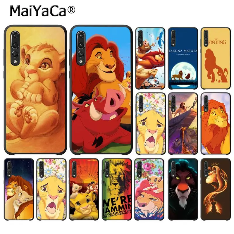

MaiYaCa The Lion King Grumpy Cat Simba Soft Phone Case for Huawei P20Lite P10 Plus Mate9 10 Mate10 Lite P20 Pro Honor10 View10