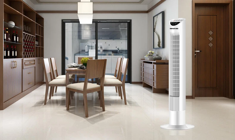 Интеллектуальный Электрический вентилятор с воздушным охлаждением, Домашний Настольный вентилятор с вертикальным синхронизацией, бескамерный вентилятор с очень низким уровнем шума, вентилятор для спальни