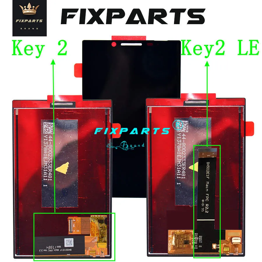 BlackBerry Key2 Display Touch Screen Digitizer For BlackBerry Key2 LE LCD Key 2 KeyTwo Screen Replacement Parts (4)