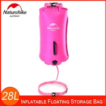 Naturehike Двойная подушка безопасности конструкция надувная водонепроницаемая сумка для хранения плавающая сухая сумка для плавания Каякинг катание на лодках Рыбалка