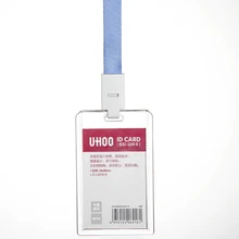 Рабочий держатель для карт s с веревкой прозрачность рабочий сертификат рабочий держатель для карт с ремешком YH6016+ 6722