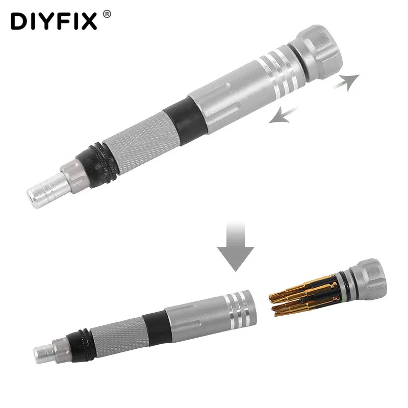 Набор отверток DIYFIX 6 в 1 для iPhone XS 7 8 iPad MacBook|Наборы ручных инструментов| |