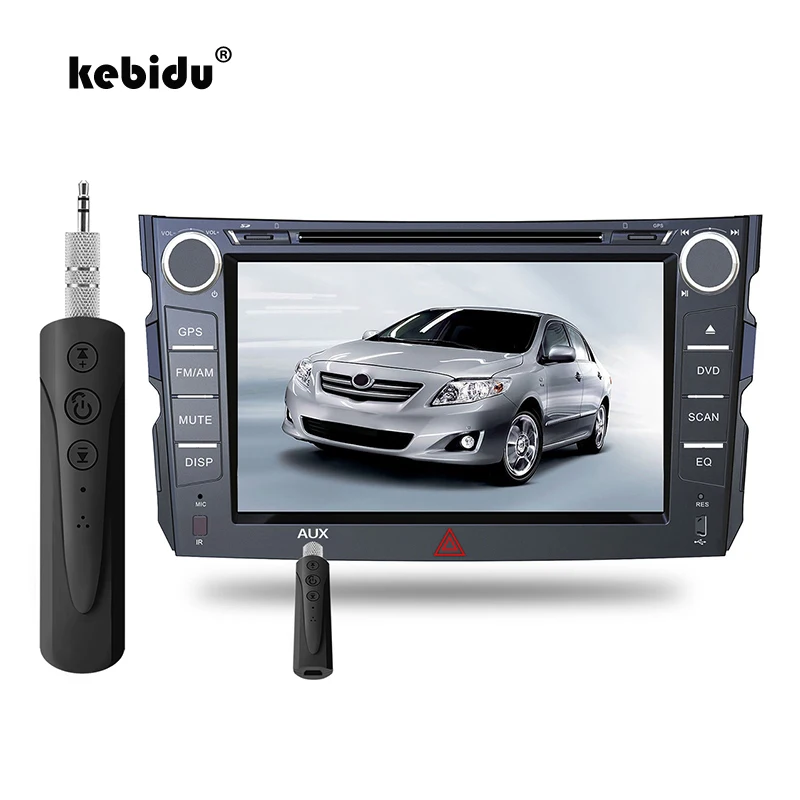 Беспроводной музыкальный ресивер kebidu автомобильный комплект Bluetooth 4 2 mp3 плеер