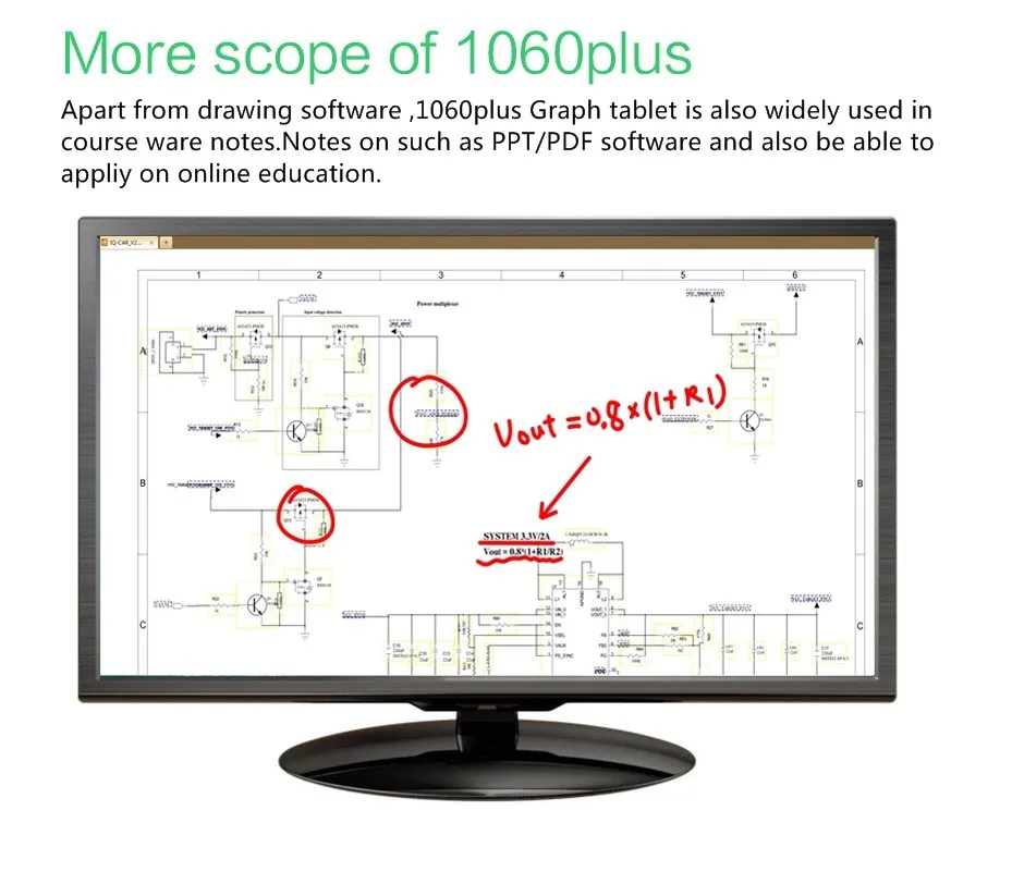 10moons 1060Plus графический планшет 10x6 дюймов цифровой планшет для рисования 8192 уровней ручка и перчатка без аккумулятора