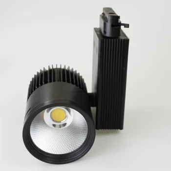 

30W COB led track light, clothing store led lamp, 85V~265V CE ROHS Warranty 2 year free shipping