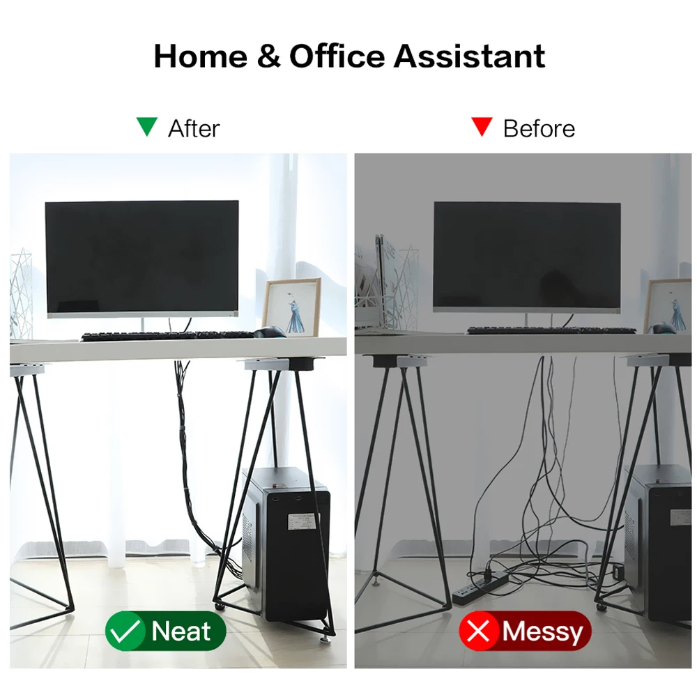 FLOVEME Wire Winder Cable Organizer USB Cable Phone Computer Tablet PC Cable Protector 1M 3M 5M HDMI Line Management Clip Holder FLOVEME Wire Winder Cable Organizer USB Cable Phone Computer Tablet PC Cable Protector 1M 3M 5M HDMI Line Management Clip Holder