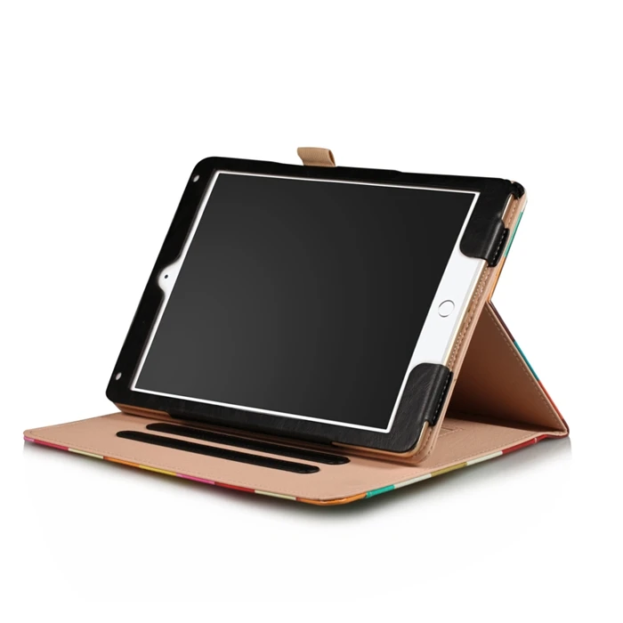 Чехол из натуральной кожи для Apple, iPad 9,7&, роскошный чехол-книжка с подставкой, Магнитный чехол для iPad Air 1 2