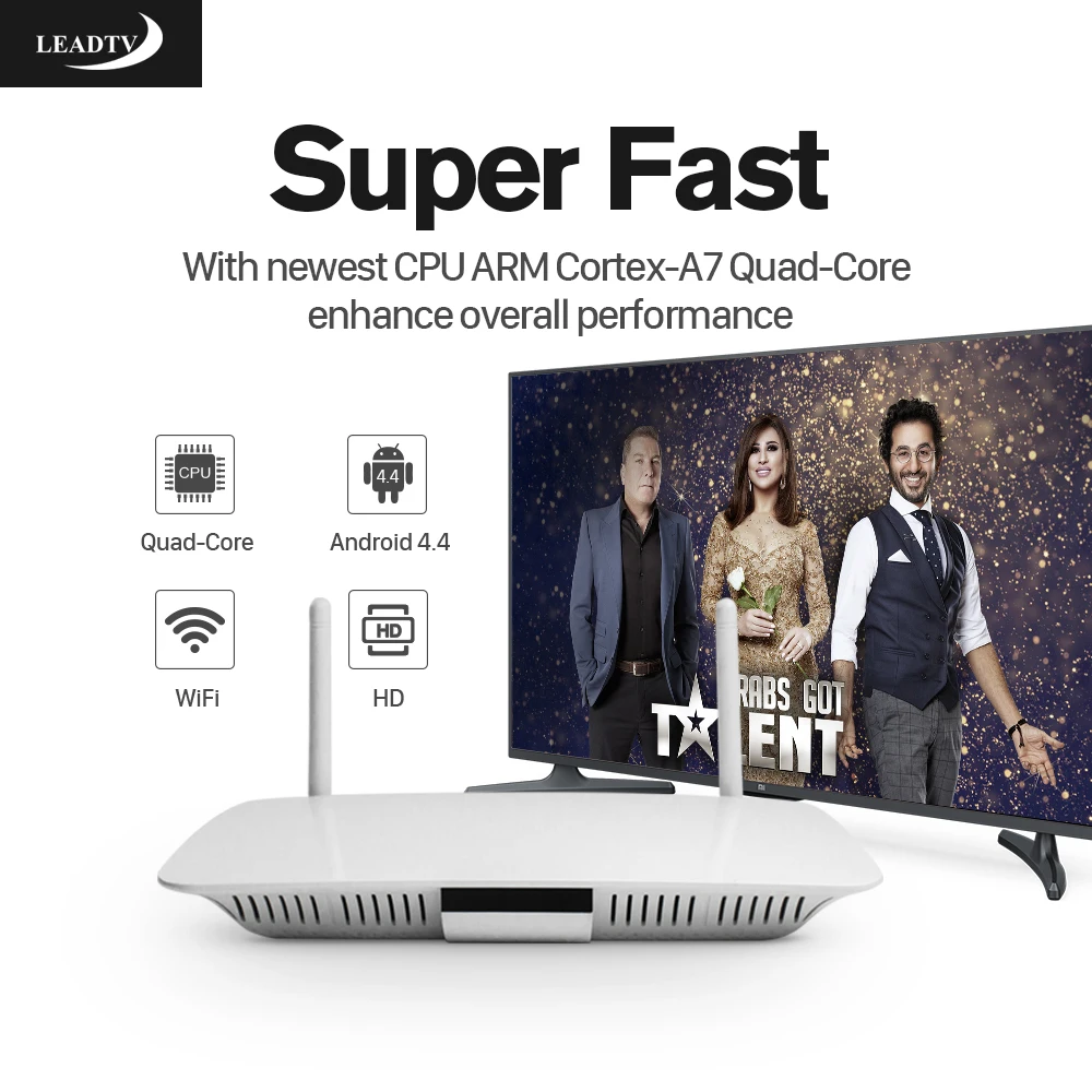 Prix pour Android 4.4 Smart IPTV Set Top Box RK3128 1G 8G avec Leadtv Livraison IPTV Abonnement Complet Europe Arabe Français 700 Canaux TV boîte Prix pour Android 4.4 Smart IPTV Set Top Box RK3128 1G 8G avec Leadtv Livraison IPTV Abonnement Complet Europe Arabe Français 700 Canaux TV boîte