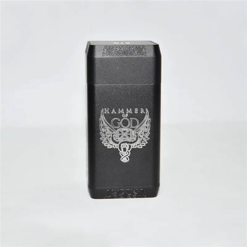 

Newest Vaper Cloud Hammer of God V4 Box Mod Electronic Cigarette huge Power Hammer of God 4 510 Vape Mod for RDA RTA RDTA tank