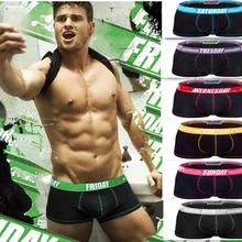 Набор из 7 предметов, мужские трусы-боксеры, нижнее белье, мужские хлопковые трусы-боксеры, мужские сексуальные трусы-боксеры MYDAY