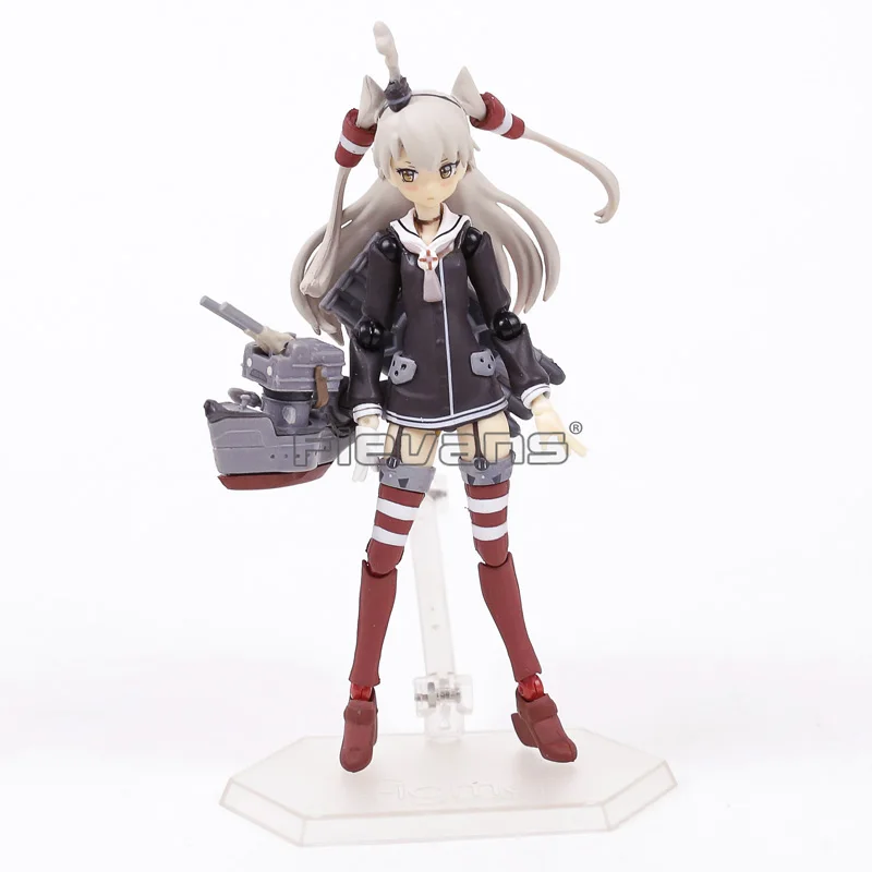 Аниме Коллекция Kantai amatsukaze Figma 240 ПВХ Фигурки Коллекционная модель игрушки куклы 15 см