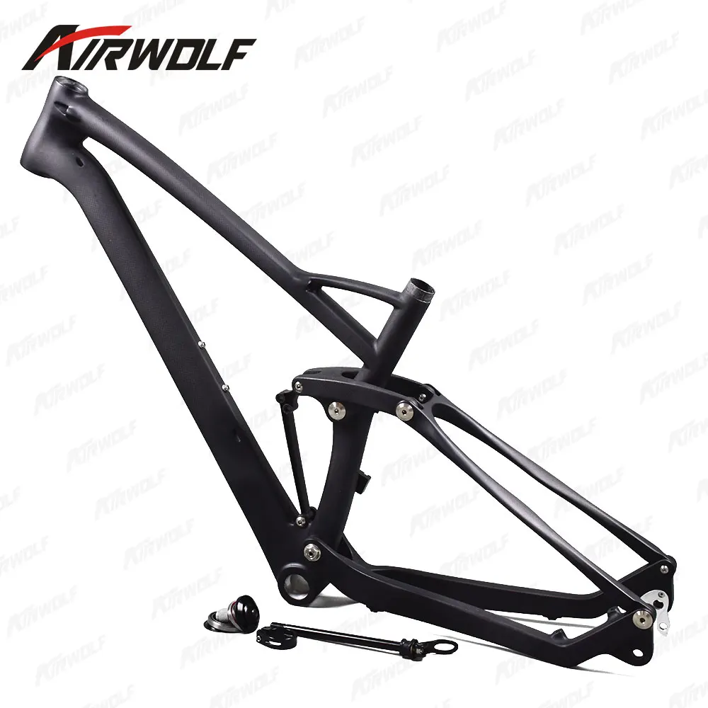 Двухподвес Airwolf MTB рама высокого качества 27.5er Полный Подвеска Горный велосипед