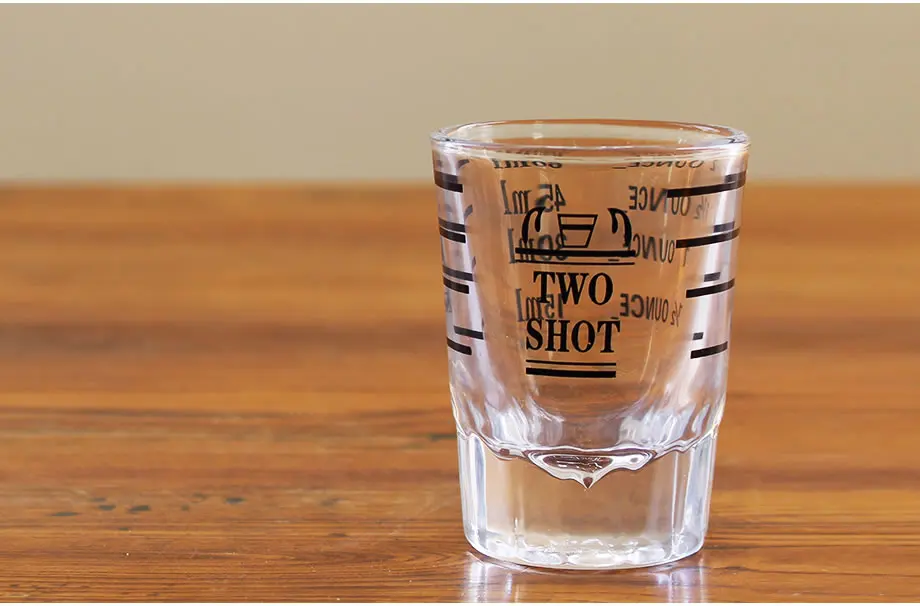 Upspirit Shot glass с измерением для коктейльного вино шейкер для коктейлей питьевое стекло es бар аксессуары кухня и обеденный стакан