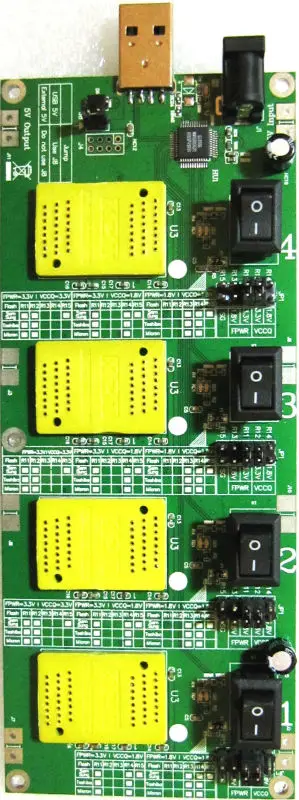 Nand Flash Тесты стенд/Тесты fixtrue, флэш-памяти IC Стирание/сортировки/Тесты Ing, алькор sc908l/au6989l Тесты стенд, 4* DIP48 разъем