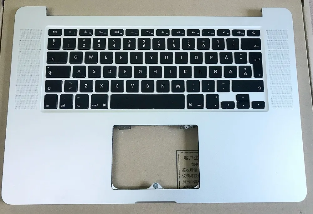 Yourui A1398 Topcase C Верхняя Крышка корпуса чехол с клавиатурой евро раскладка клавиатуры для Macbook Pro retina 15,4 дюймов 2013 год