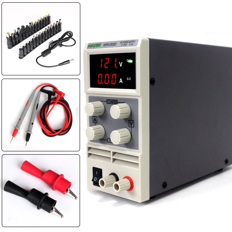 

Utility model High precision switching power supply for production and maintenance,120V 3A 0.1V adjustable Mini DC Power Supply