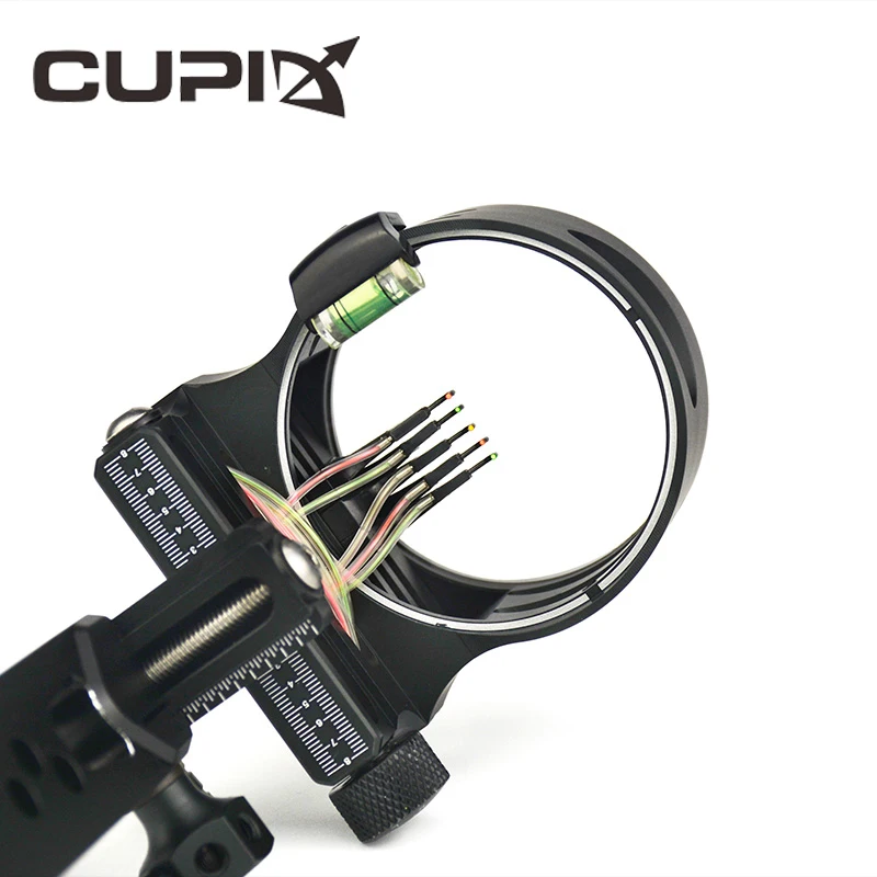 

Blazers sight long fine tuning five pins with built-in magnifying glass piece bow and arrow shooting outdoor sight