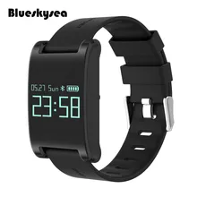 Blueskysea DM68 умный Браслет Водонепроницаемый Bluetooth спортивные часы Приборы для измерения артериального давления сердечного ритма Мониторы шагомер Сидячий напоминание