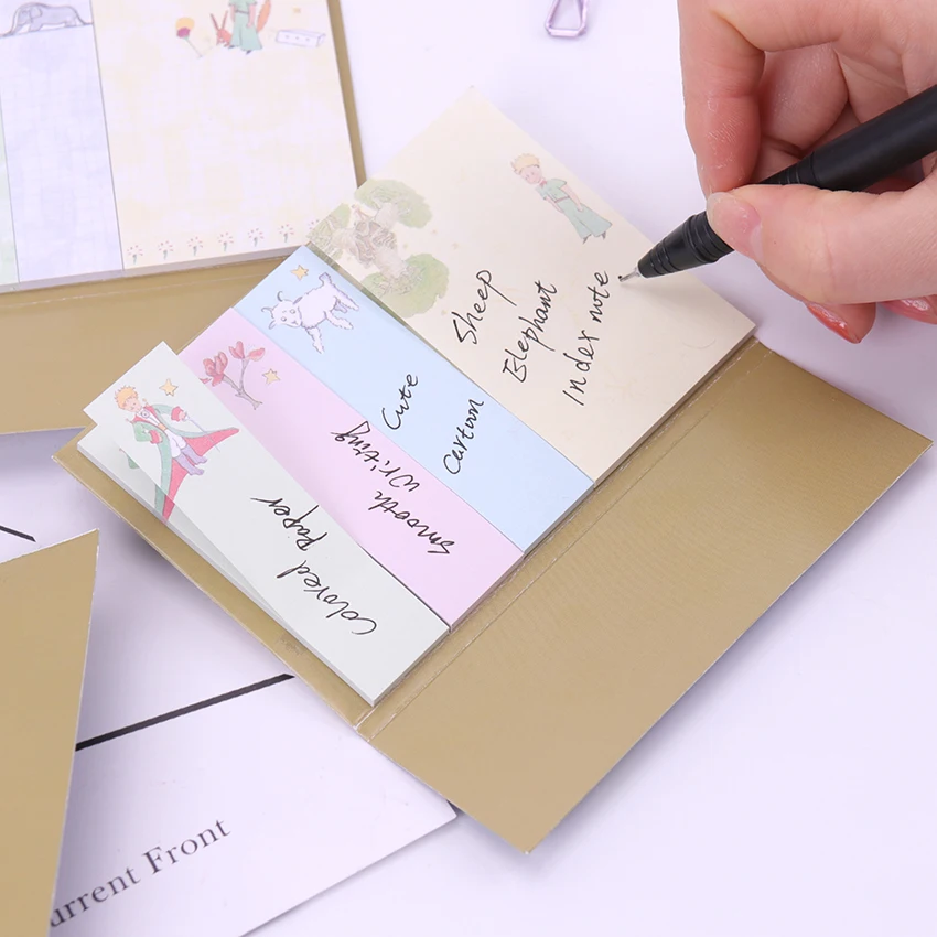 

1PC Creative Little Prince Memo Pad Weekly Plan Sticky Notes Post Stationery School Supplies Planner Paper Stickers