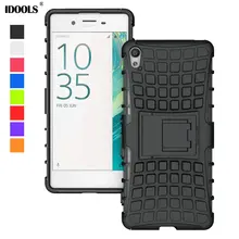 Fashion Heavy Duty Hybrid Anti-Knock 2 IN 1 TPU +Plastic Armor Case for Sony Xperia XA Sony X Phone Case Cover with Stand IDOOLS Fashion Heavy Duty Hybrid Anti-Knock 2 IN 1 TPU +Plastic Armor Case for Sony Xperia XA Sony X Phone Case Cover with Stand IDOOLS