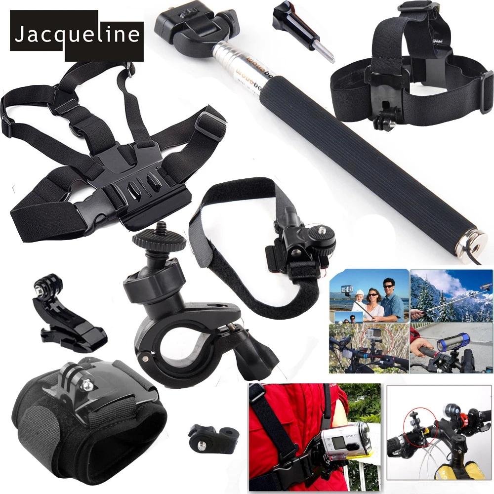 Jacqueline для Ion Air Pro набор аксессуаров экшн камеры Sony AS200V Φ W 4K|sony action cam as200v|action sonyion air