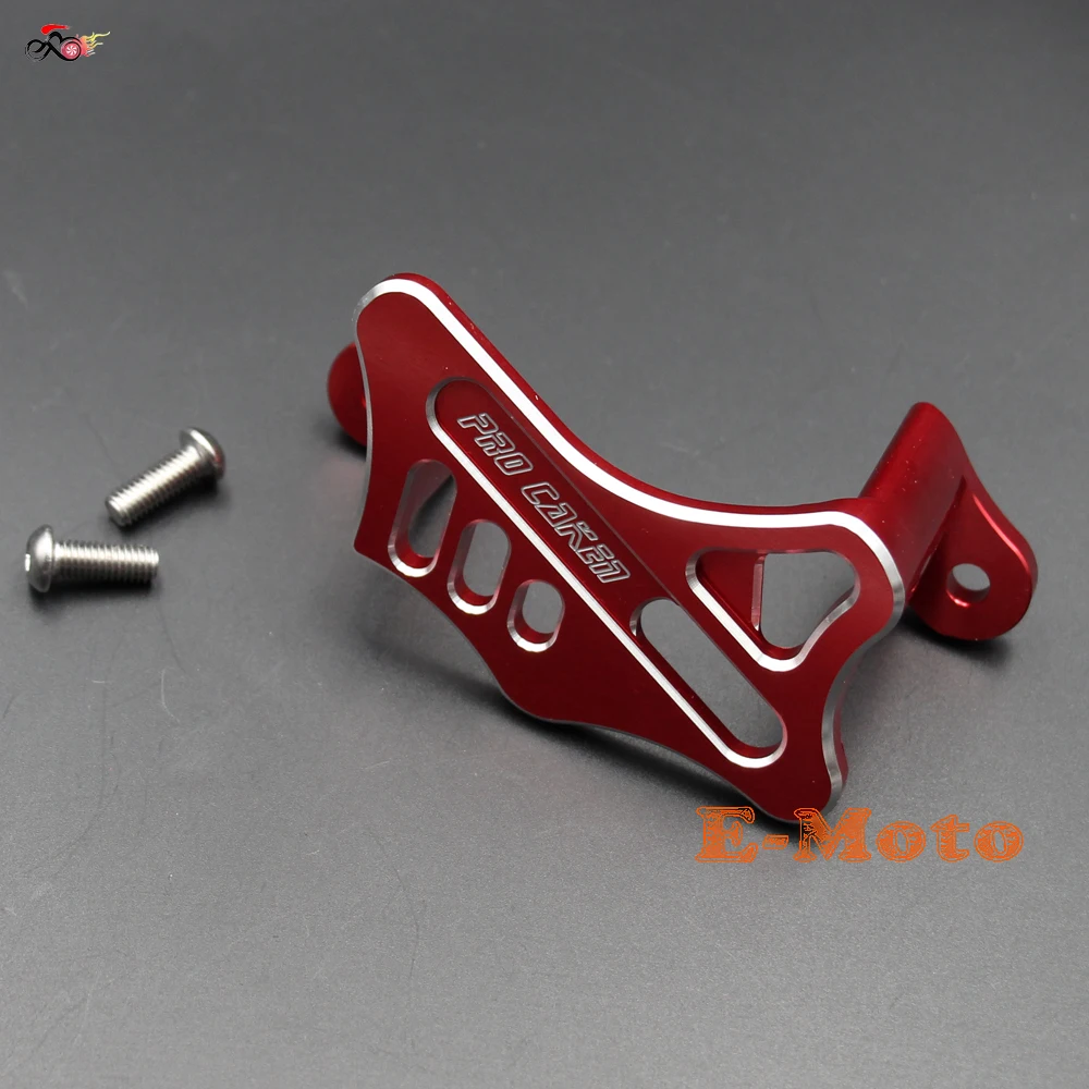 

RED CNC Rear Brake Caliper Guard Protector Cover For Honda CR125R 250R 450R Pit Bike new E-Moto