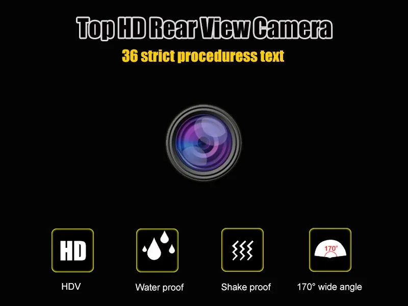 HD CCD камера заднего вида ночного видения/Автомобильный номерной знак света OEM для
