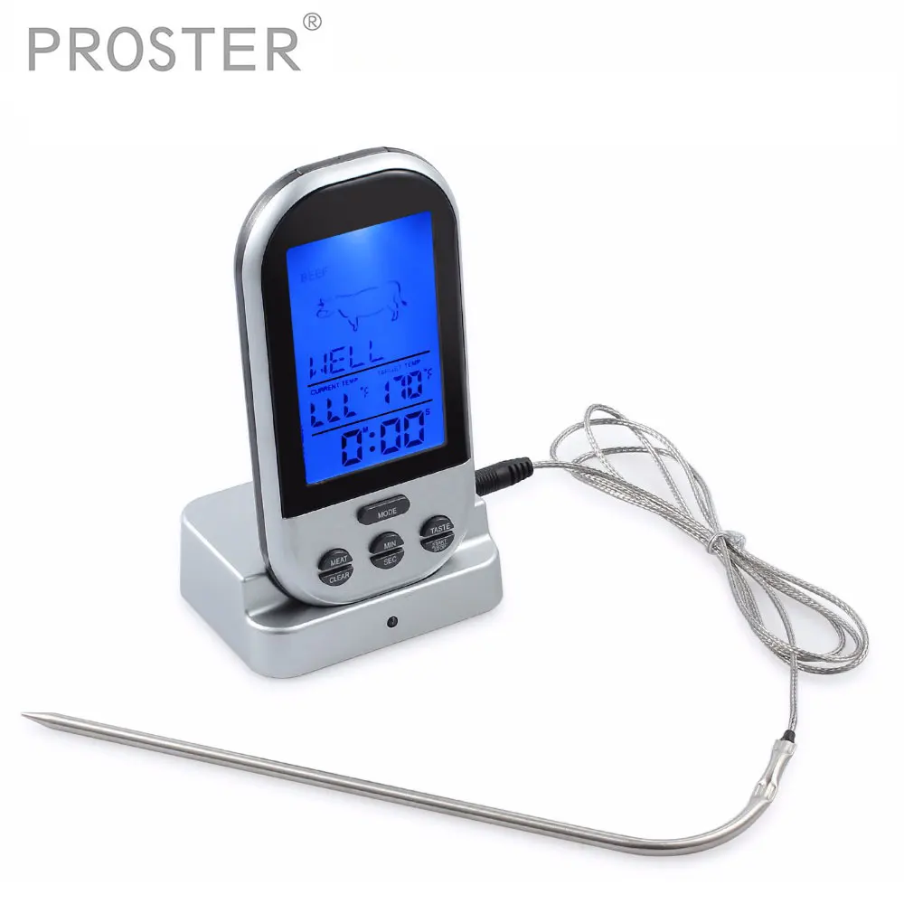 Buy BBQ Thermometers With 4 AAA Batteries Wireless