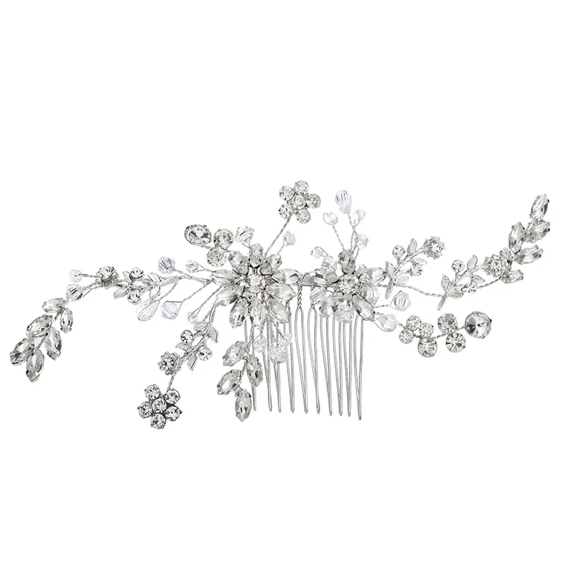 

OLOEY New Trendy Ladies' Hair Combs Exquisite Handmade Headwear Party Wedding Jewelry Hair Ornament Accessories Gifts For Family